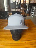 Gray and Black Snapback Hat